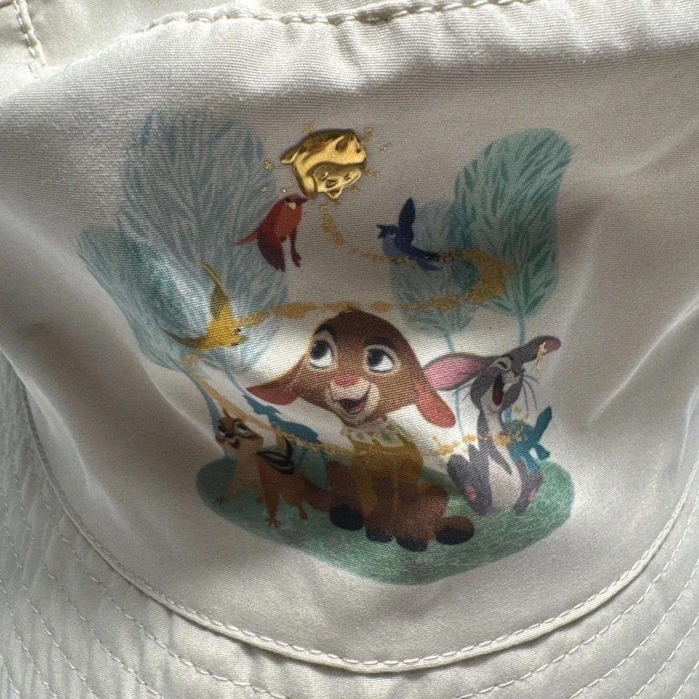Walt Disney Parks 2023 Wish Movie Valentino & Star Bucket Hat  NWT ONE SIZE